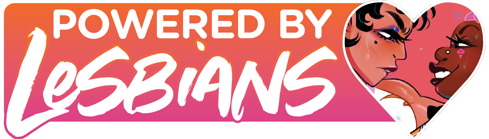 Powered By Lesbians logo